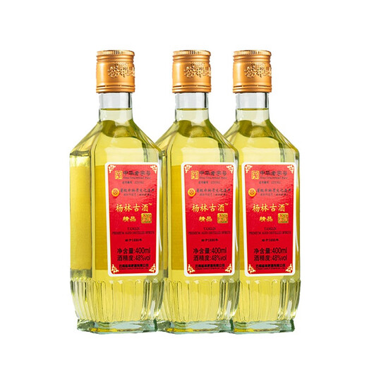 Yanglin Fat Wine Yanglin Ancient Wine Jinjiu Dew Wein Yunnan Spezialität 48-Grad jährlich Geschenk Lieferung Wein Dinner Wein Yanglin Ancient Wine 400 ml*12 Flaschen