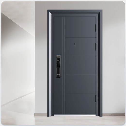 OUDILE (OUDILE) Interior and Outer Two-color Class A Anti-theft Door Entry Door + Home Entry Door Smart Door + Anti-theft fingerprint lock Mother and Child Door Technology Cloud Lock 2150*960/2050*1050
