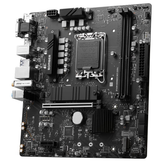微星 B760 Z790 主板 搭 英特尔 i5 主板CPU套装 板u套装 B760M BOMBER WIFI DDR4 i5 13490F