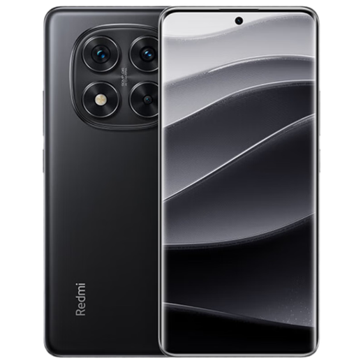 Xiaomi (MI) Redmi note14 Pro 5G mobile phone Dimensity 7300 1.5K high-gloss eye protection screen IP68 waterproof 8GB+256GB Midnight Black Xiaomi mobile phone Redmi mobile phone