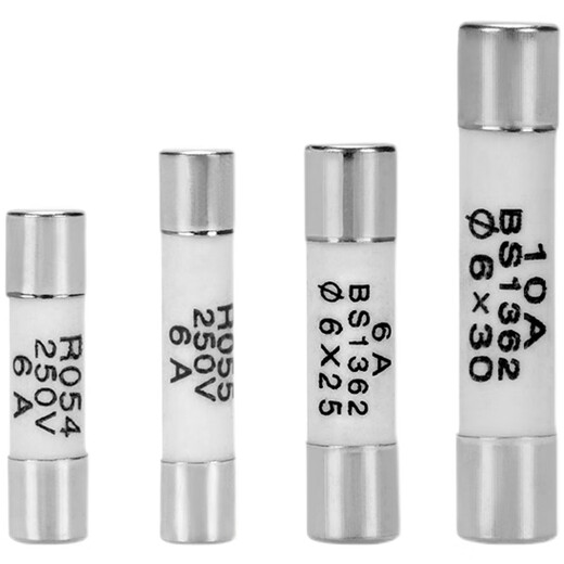 600V. Ceramic fuse tube R054/55/57/58 fuse core 5*20/5*25/6*25/6*30 R057 6*25 1A 100 pieces/box 600V