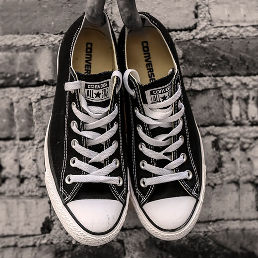 Converse Canvas Schuhe Herrenschuhe Frauenschuhe Allstar Schwarze Sportschuhe atmungsaktive Freizeitschuhe 37