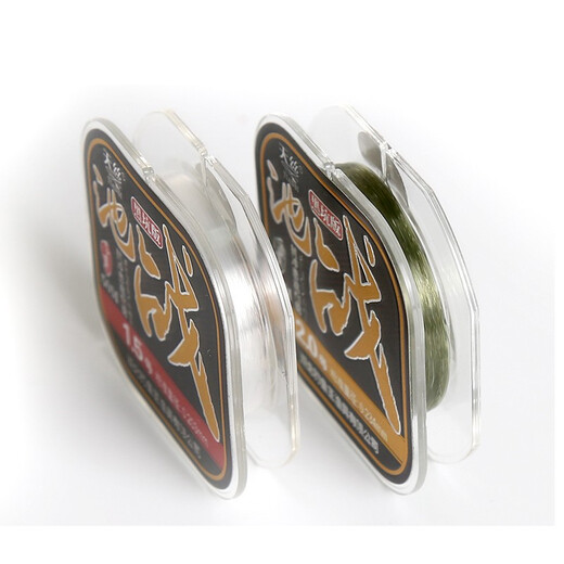 Fishing King Chizhan Heikeng Board Fishing Line Taiwan Fishing Line Main Line Sub-line Nylon Line Soft Fishing Line Strong Tension Fishing Line Chizhan Heikeng Edition Road Tie Line-1.2#