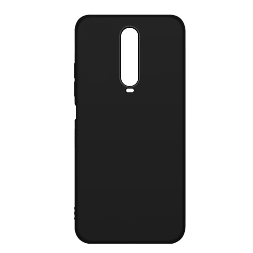 Dike Xiaomi Redmi K30/k30i mobile phone case universal all-inclusive micro-sand silicone anti-fall soft shell protective cover black
