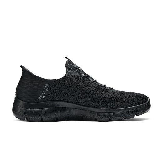 Skechers Flash Wear Shoes Zapatos para hombres Summer Directivo Sala suave People Lazy Pedal Mesh Balentable zapatillas Casuales 232457