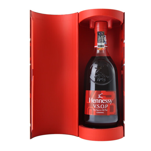 Hennessy VSOP700ml 2022 Versión de marca compartida de la NBA Caja de regalo Limited Cognac Original Impundido NBA (22-23-24) Combinación 700ml 3 botellas