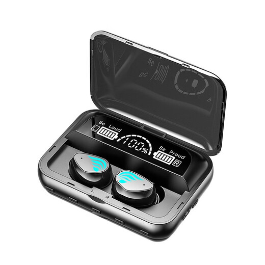 Yashibang Bluetooth headset mp3 all-in-one card-pluggable memory in-ear player for men and women new Huawei Android OPPO Samsung universal [Black] memory card playback Standard - no memory