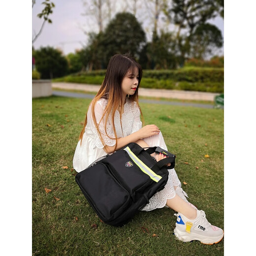 Jieyunmao Customized Electrician Backpack Men's Thickened Communication Appliance Tool Bag Multifunctional Large Repair Work Bag Blue Heightened Model 48cm