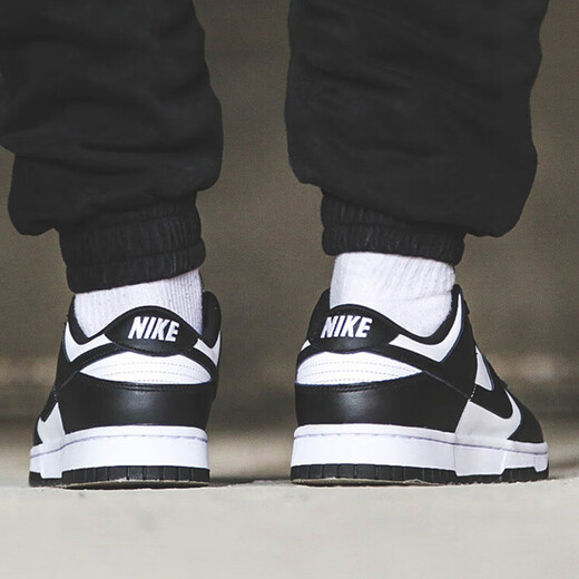 耐克（NIKE）休闲鞋男鞋2025新款夏季运动鞋Dunk Low低帮复古板鞋DV0833-100 DD1391-100黑白熊猫 40