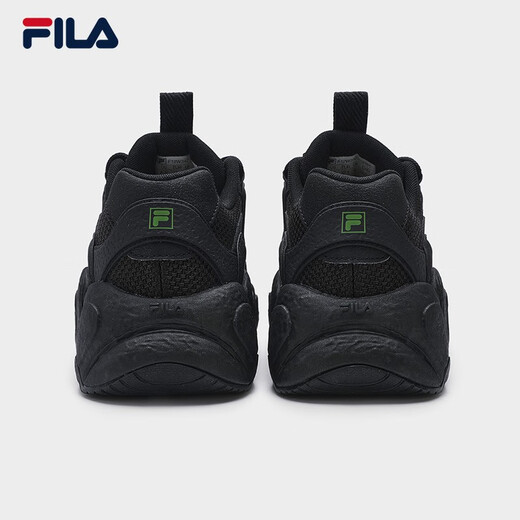 FILA Croissant Shoes Retro Sports Shoes Men's Winter Casual Shoes Dad Shoes Black-IB 42.5