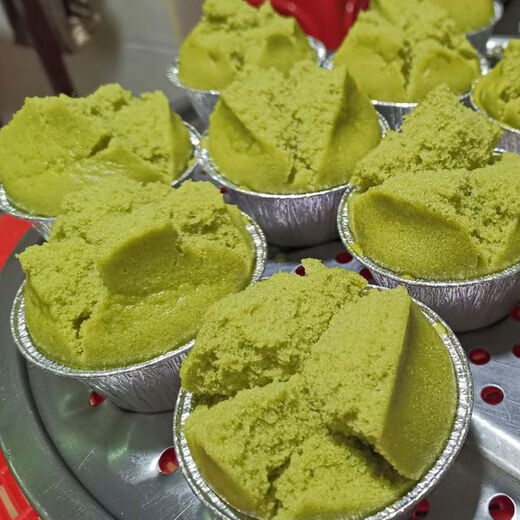 恩寿溯发糕模具一次性发粿锡纸杯不粘蛋挞蛋糕家用烘焙生蚝托清明朴籽粿 14081(中号)50个 做发糕
