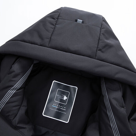 YAYA short hooded down jacket men's autumn and winter cold-proof thickened warm casual jacket for young and middle-aged people