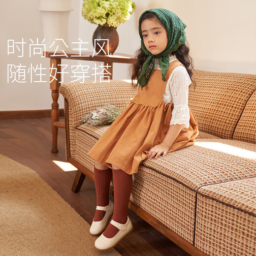 Carter Rabbit Girls Leather Shoes Spring Small Leather Shoes Little Girls Princess Shoes Soft Sole Kindergarten Performance Shoes Campus Mary Jane Black 26 Inner Length 16.0cm Foot Length 15.0-15.5