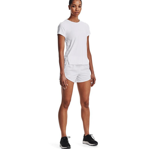 Under Armor UA Nouveau produit iso-chill 200 laser Women's Running Sports Short à manches à manches 1369 1369764-100 L