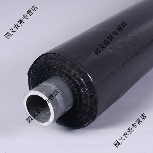 Black and white film, silver and black two-color mulch film, thickened orchard vegetable greenhouse, reflective and moisturizing covering, weed removal film, sun protection 1.8 meters wide x 251 meters x 2 silk 20Jin Jin equals 0.5kg Weight