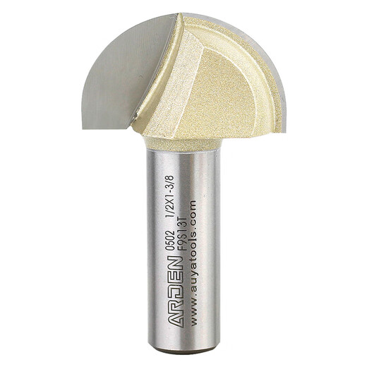 Huilide Custom Round Base Tool Battery Wood Milling and Trimming Graving Machine R Moiling Cutter Woodworking Round Head Metter Cutter Round Round Spherical Cutter 12118