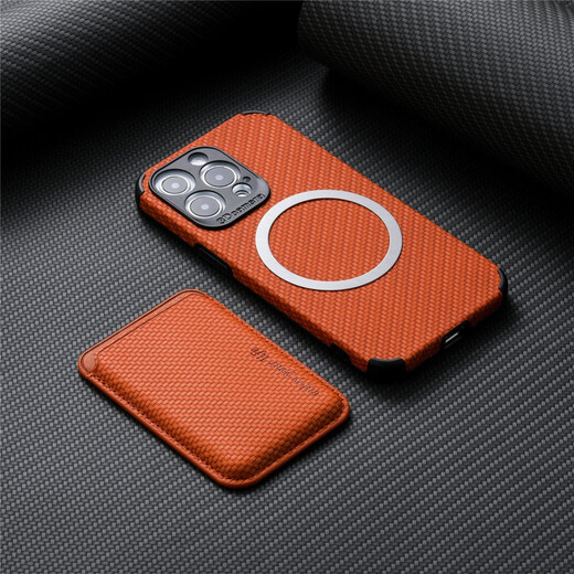 品怡 适用iPhone7/8/SE2/3 Magsafe卡包手机壳 磁吸苹果全包保护套 黑色 iPhone 13