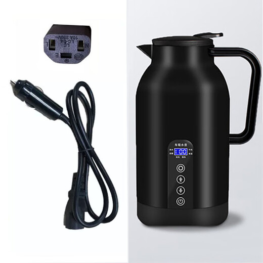 何佳功杨子车载烧水壶12v24v点烟器线烧水杯保温加热电热杯热水器充电器 三孔-12v24v车用 0l 12240L