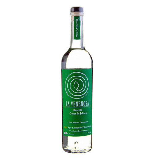 麟蛇（La venenosa）龙舌兰酒墨西哥原瓶进口莱希拉龙舌兰酒洋酒 麟蛇绿标龙舌兰 750mL 1瓶