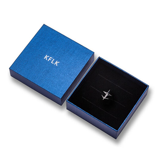 Kaflink (KFLK) silver gold maple leaf brooch high-end lapel pin button collar button collar corner button suit clothing accessories men's badge breast button XZ-K019 gold 1 piece