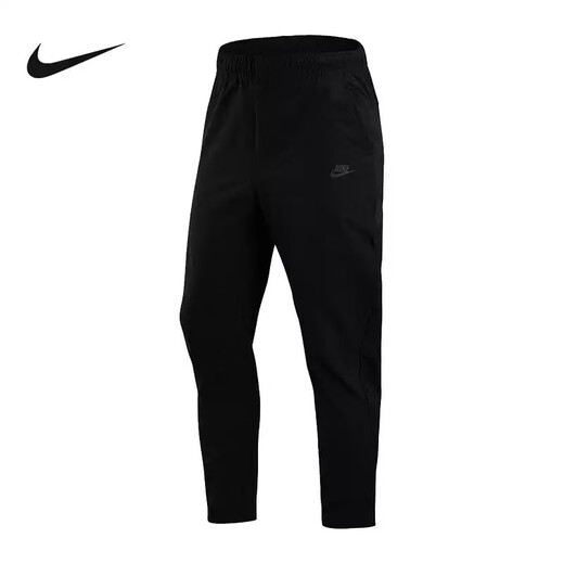 耐克（NIKE） 运动裤男裤夏季新款休闲裤梭织透气跑步训练健身小脚裤长裤 DM6622-010黑色 S