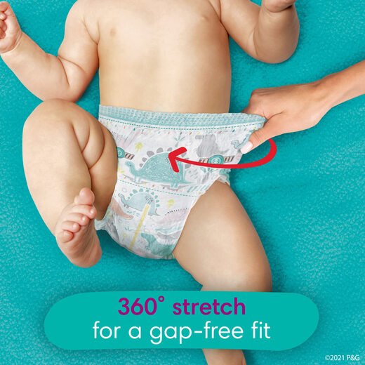 Pampers 帮宝适 4号尿布 144片 360°适合一次性婴儿尿布