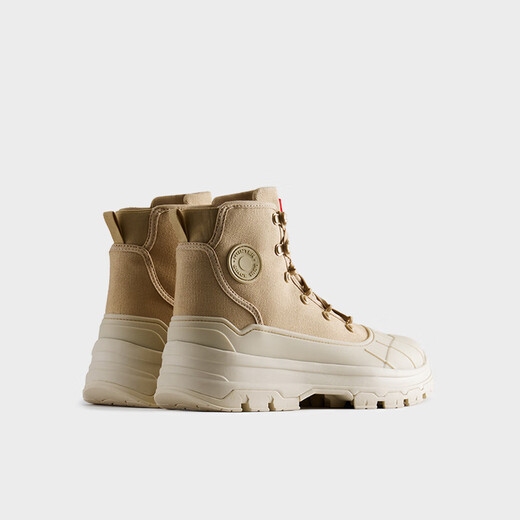 HUNTER女鞋猎鸭靴高帮靴户外防泼水防滑徒步登山鞋休闲马丁靴女靴 沙褐色/SCC 36