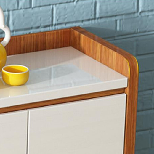 Anya sideboard Nordic living room tea cabinet simple solid wood wine cabinet kitchen cupboard microwave cabinet meal cabinet storage cabinet Xiangyi A36