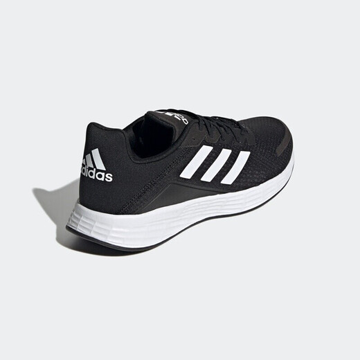 Adidas running shoes men's shoes 2025 summer new DURAMO SL mesh breathable lightweight running fitness sports shoes JQ9716 black 40 (245mm)