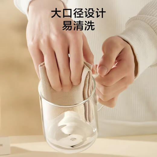 Made in Tokyo, glass cup, heat-resistant and high-temperature tea cup, coffee milk scale cup 500ml