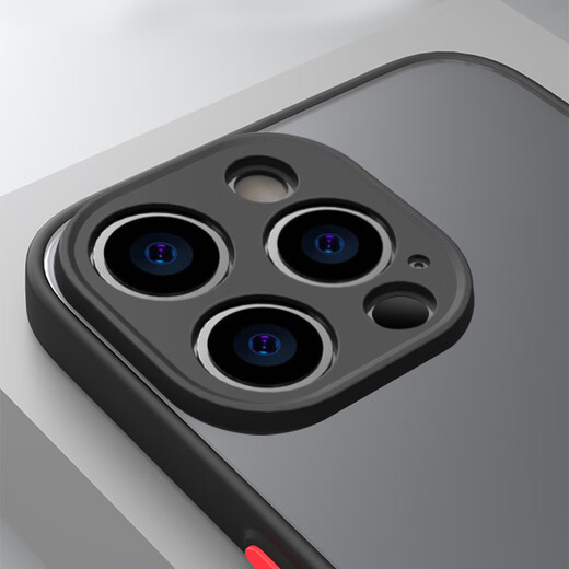 膜法匠适用苹果16Promax手机壳iPhone16promax保护套全包半透明磨砂超薄防摔高端男女款