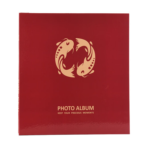 
NCL Zhonglin [Hot Selling in the Internet] 300 6-inch photo albums/large-capacity photo albums/interstitial family photo book Red Koi HS6-300-01
