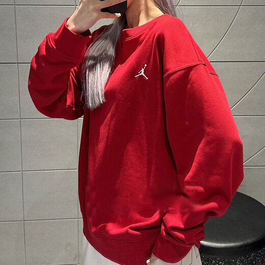 
Nike (NIKE) sweatshirt men's autumn and winter new sportswear knitted round neck men's top pullover FQ1865-687 FQ1865-687 Red S