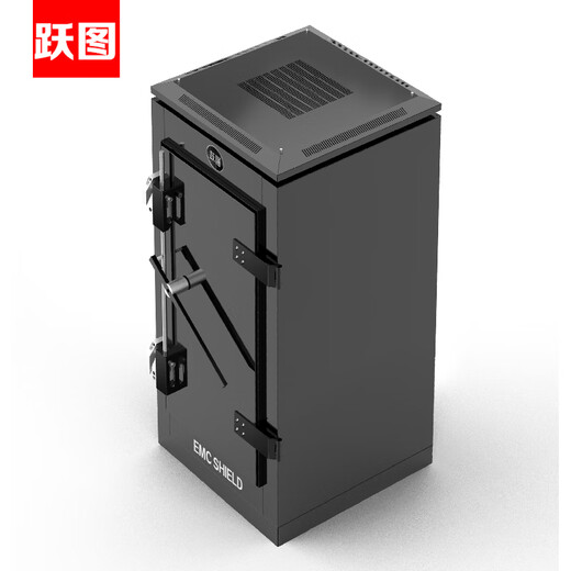 Gabinete de protección electromagnética Yuetu El gabinete de seguridad de red de nivel C 700 * 1000 * 1,6 m 27U evita interferencias electromagnéticas y fugas de información ACE.7027-C