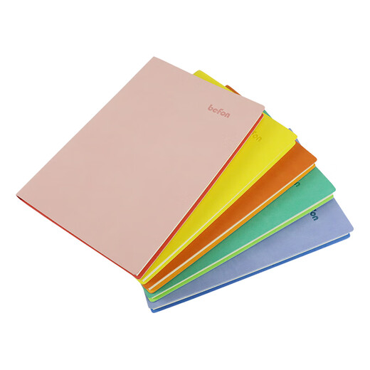 Befon A6 Notebook, Diario de trabajo y estudio, regalo del Día del Maestro, cuaderno de cuentas, suministros de oficinas comerciales, papelería, Libro de color de cuero PU, gris 9923