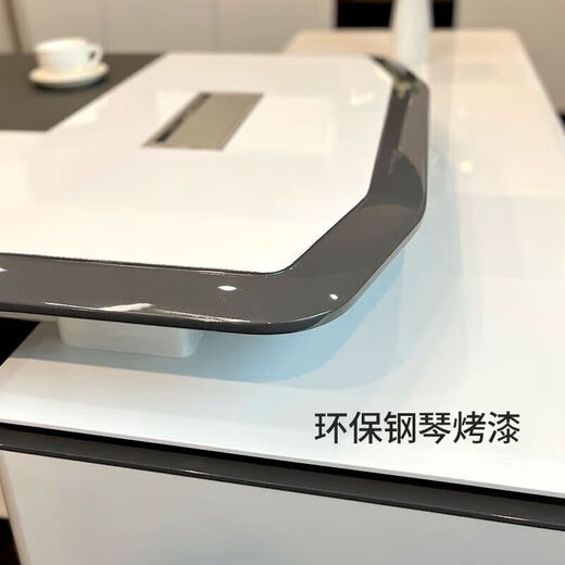 New high-end paint boss desk designer modern simple boss desk fashion president executive desk 1.8 meters left side cabinet