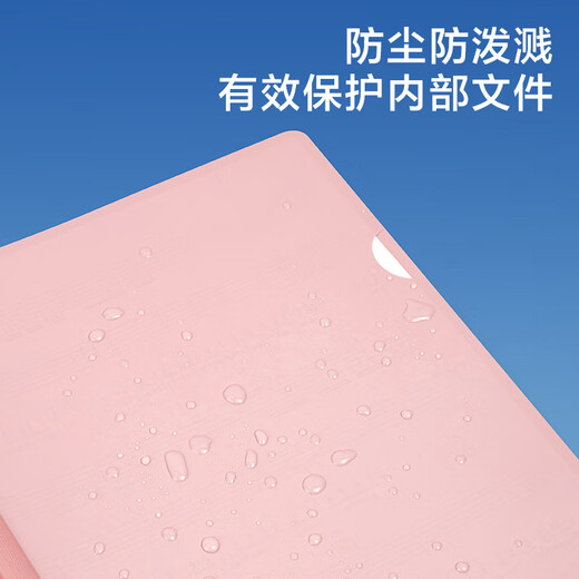 Deli 10 A4 / 14mm Pull Tile Dossier de traction de tir à tige Triangle Tring Student Test Paper Report Rapport Clip Business Meeting Information Information Storage Morandi Color System PP655