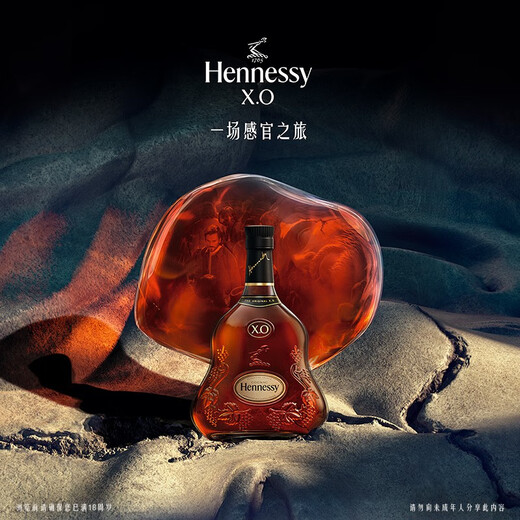轩尼诗（Hennessy）【官方直营】轩尼诗XO干邑白兰地 1500mL 2瓶 法国进口洋酒