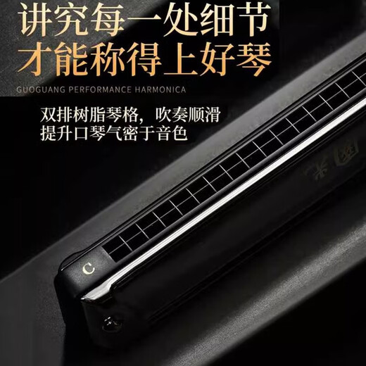 Guoguang importiert Gong Guoguang Marmonica echte 24-Loch