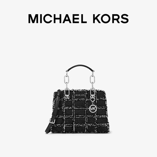 MICHAEL KORS New Year's gift Michael Kors MK Cynthia women's small handbag black 001 small