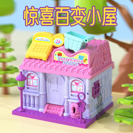 赟娅百宝箱玩具女孩6-13岁过家家惊喜女孩玩具公主娃娃小屋儿童节礼物 惊喜小超市