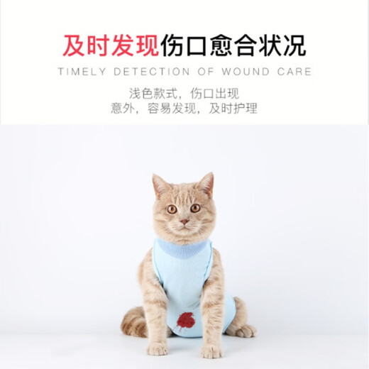 Tiffany cat sterilization surgery clothing, post-operative anti-licking clothing, female cat surgical clothing, weaning clothing, menstrual clothing, upgraded comfortable anti-escaping postoperative recovery clothing, pink M (suitable for 7 Jin [Jin equals 0.5 kg])