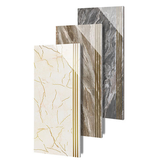 
XMSJ arc edge glazed integrated gold-plated 470x1200 original groove gold wire glazed stair step bricks marble porcelain arc edge glazed stair step 12808-whole piece 470*1200