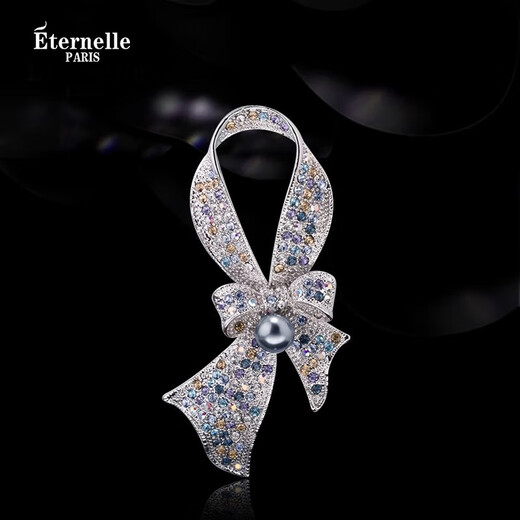 Eternelle French timeless elegance brooch, fashionable and versatile corsage accessories, coat collar pin, birthday gift