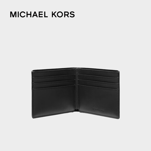 迈克.科尔斯（MICHAEL KORS）礼物 mk男士钱包钥匙链礼盒装 36T4LGFF1B BLACK 黑色 均码