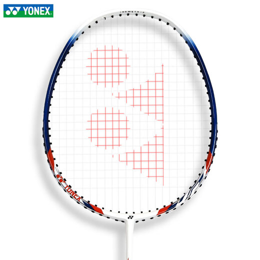 
YONEX YONEX Badminton Racket Double-Shot Carbon Fiber Men and Women Beginners Adults and Children Durable Professional Rackets NR7000i White Navy Hand-Edited Glue Cover Default Wearing Hand-Edited Glue