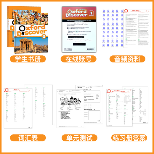 Oxford Children's Inglés Oxford Discover Discover Science Series Edition Nivel 123456 Libros de texto y libros en inglés de la escuela primaria Oxford Discover3 (Libro + Libro de ejercicios)