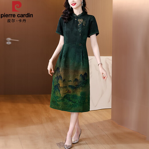 Pierre Cardin Marke Xima Xiangyunsha Kleid für Frauen 2025 Neue Style Mom Temperament Kleid Nachahm