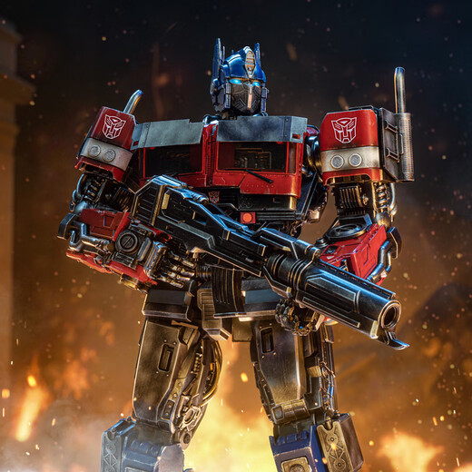 Lexin Robot Movie Optimus Prime <The Rise of the Super Warriors> Exquisite Series Transformers Intelligent Robot Movable Model Lexin Transformation 7 Optimus Prime Robot
