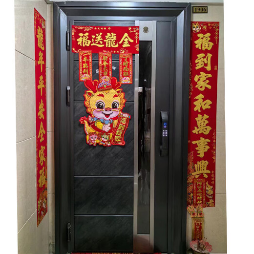 JRB家瑞堡别墅韩式门不锈钢门单门进户门入户门大门通风门防盗门智能门定制 款式1【每平方】 1780